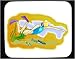Decorated Mouse Pad with human, body, individuals, individual, persons, blonde, humans, people, woma