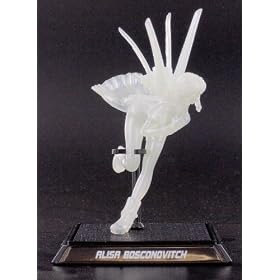Tekken 6 Figurine trading figure Alisa Boskonovitch Pearl Clear version [Jouet]
