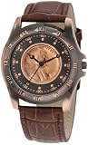 August Steiner Mens CN001C-AS Round Wheat Penny Antique Copper Collectors Coin Watch