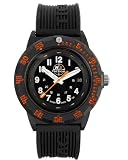 H3 Tactical Men's SNIPER Black Silicone Strap Watch #H3.402233.09