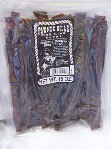 Pawnee Bill Old Fashion Beef Jerky 15oz. 30ct. Bag by Dried Beef