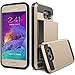 S7 Case, TekSonic® Samsung Galaxy S7 Case (Gold) Armor Series [Card Slide Slot][Drop Protection][Heavy Duty][Wallet] Full Cover Protection Tough Case for Samsung Galaxy S7 (Golden)