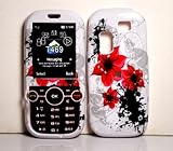 Red Lilly Flower Snap on Hard Skin Shell Protector Cover Case for Samsung G ....