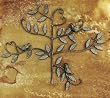 Vintage Verdi Metal Bird Wall Decor