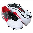 NIKE(ナイキ) サッカースパイク 一般 メディオ III FG (442122 160) ホワイト&times;レッド
