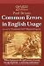 Books : Common Errors in English Usage