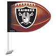 Oakland Raiders NFL Car Flag (11.75"x14.5")