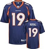 Eddie Royal Denver Broncos Navy NFL Youth Replica Jersey