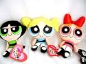 Powerpuff Girls Blossom Buttercup Bubbles 3 Plush Doll