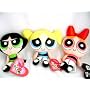 Powerpuff Girls Blossom Buttercup Bubbles 3 Plush Doll