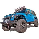 Jeep Wrangler JK All Terrain Flat Fender Flares Kit (2007-2010) by Rugged Ridge
