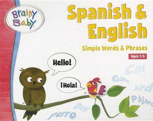 Brainy Baby Spanish/English Board Book Picture