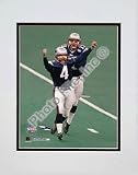 Adam Vinatieri, New England Patriots &acute; Game Winning Field Goal Super Bowl XXXVI #3 &acute; Double Matted 8 &acute; - B00016M9E8