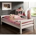 Einzelbett MAX, wei� lackiert