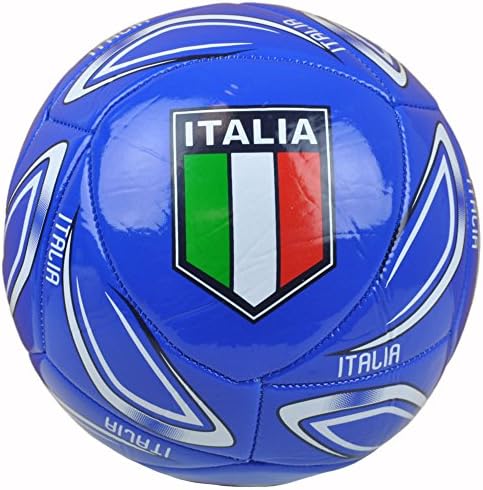 Italia Italy National Soccer Ball Pelota Futbol Calcio FIFA Full Size 5 Rhinox