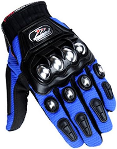 Mysun Motorcycle Gloves Stainless Steel Crash Protective Gloves Tactical Full finger Gloves
