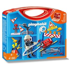 Playmobil - 4180 - Boite De Jeu Pompier
