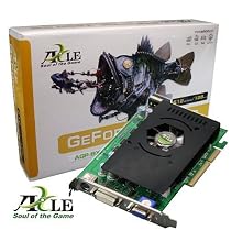 AXLE nVidia GeForce 7600 GS 512 MB Graphics Card AGP 7600GS Video Card DVI / VGA / HDTV AGP 8x Graphic adapter AGP8x