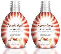 Bombshell 100xx Bronzer - Tingle Tanning Lotion - Lot of 2