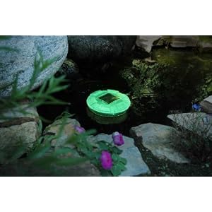 Floating Solar Powered Accent Light -Green by 