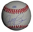 Jaff Decker Autographed ROLB Baseball, San Diego Padres, Proof Photo