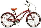 Greenline Bicycles Signature Series Ladies 26 3-Speed Deluxe Beach Cruiser Bike