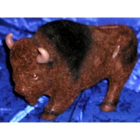 BUFFALO MIGHTY AMERICAN BULL BISON NOVELTY DECOR ACCENT COIN BANK