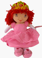 51FOHUE3kEL Princess Strawberry Shortcake Plush Stuffed Toy (9H)