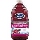 Ocean Spray Cran-Raspberry Cranberry Raspberry Juice Drink, 64 Ounce Bottles (Pack of 8)