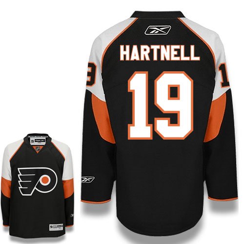 HARTNELL #19 Philadelphia Flyers RBK Premier Third NHL Hockey Jersey by Reebok (NHLPA Certified Custom Sewn Authentic Twill)