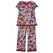 Girls' Nick & Nora® Short-Sleeve Valentine Delivery Pajamas - Pink/ Red
