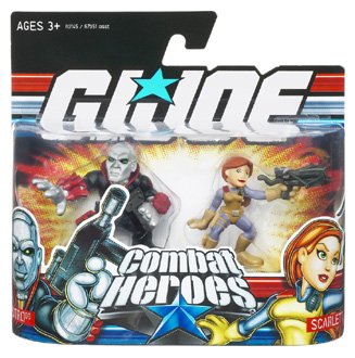 G.I. Joe Combat Heroes Wave 2 > Scarlett & Destro Figure 2-Pack