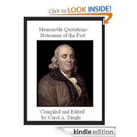 Memorable Quotations: Statesmen of the Past