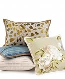 Martha Stewart Pleated Solid Natural 20 Decorative Pillow