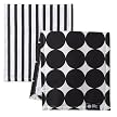 Bazzle Baby Burpers - Pinstripes and Spots Set