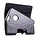 CASE123® MPS Mk II TL Premium Genuine Leather Horizontal Swivel Belt Clip Holster for Apple iPhone 6 (4.7 in screen) for use with Otterbox Commuter, Urban Armor Gear, and Typical TPU Covers - Black Cowhide