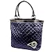 St. Louis Rams Quilted Tote, Navy