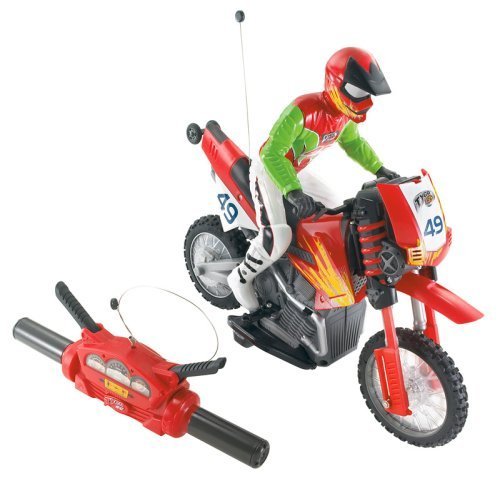 Mattel - N1922 - Hot Wheels - Véhicules Radio commandés - Wheelie Cycle 36Mhz