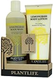 100% Pure & Natural Body Wash & Lotion Combo Set Lemongrass