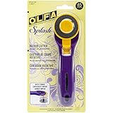 Olfa Splash Rotary Cutter, 45mm, Purple