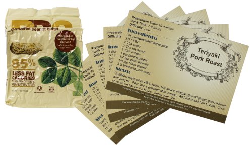 Bell Plantation PB2 Peanut Butter, 1 lb Bag + Recipe Cards