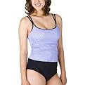 Merona® Slimmer Dot Swim Top - Black
