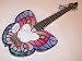 Daisy Rock Debutante Butterfly Short Scale Fantasy Electric Guitar