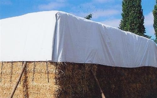 12' x 18' Black & White Poly Hauling Cover & Extra Heavy Duty Tarp