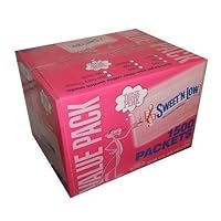 Sweet and Low Zero Calorie Sweetener 1500 Individual Serving Packets