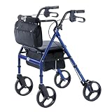 Hugo 4.0 Elite Rolling Walker - Blue
