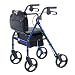 Hugo 4.0 Elite Rolling Walker - Blue