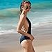 Lukitty Women's Sexy One Piece Straps Backless Swimsuits Swimwear Bikinis