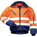 NORWAY Warnschutz-Pilotenjacke - EN 471 Klasse 3 - 4 in 1 Funktion