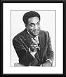 Bill Cosby Framed And Matted 8x10 B&W Photo